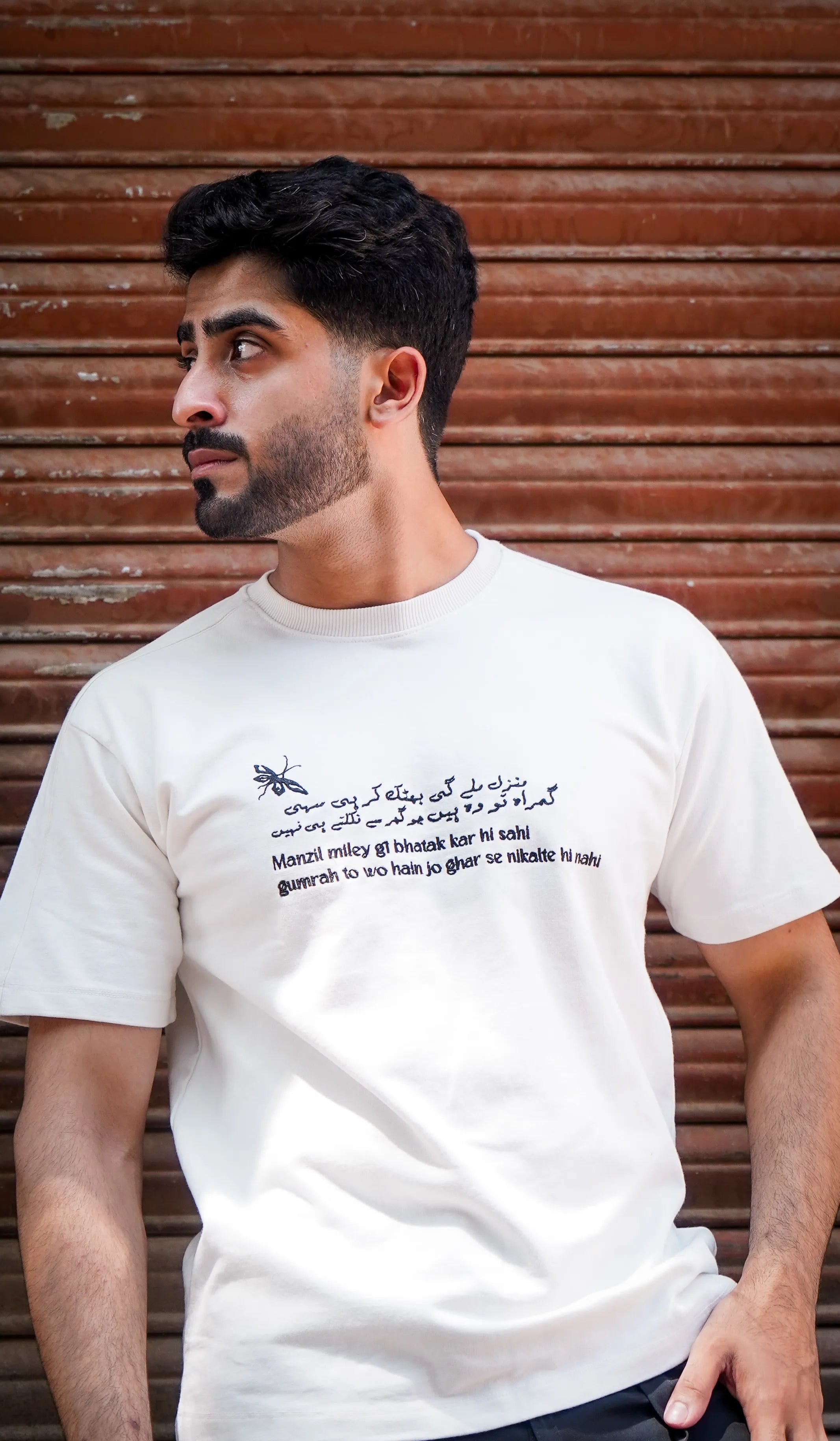 GIRAH OLIVE GREEN X MANZIL OFF-WHITE PACK OF 2